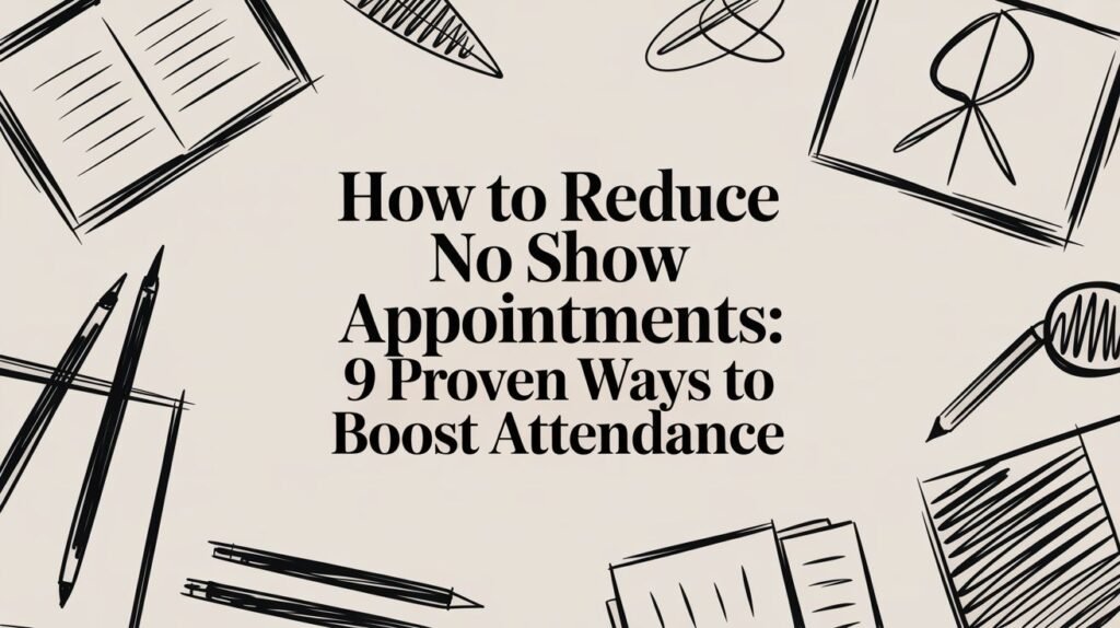Best Field Management Software Tackon FSM How to Reduce No Show Appointments: 9 Proven Ways to Boost Attendance | Tackon FSM