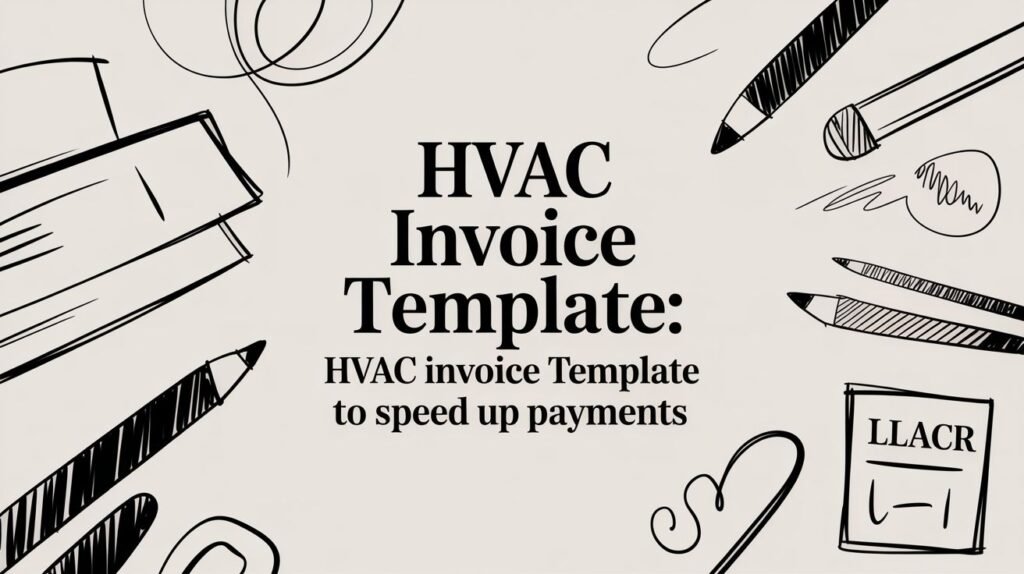 Best Field Management Software Tackon FSM Hvac Invoice Template: hvac invoice template to speed up payments | Tackon FSM