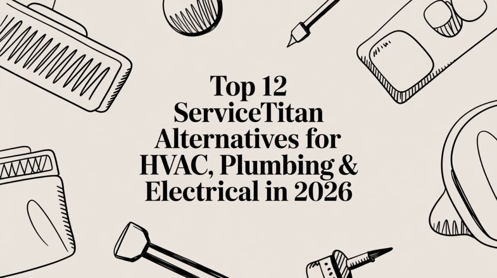 Best Field Management Software Tackon FSM Top 12 ServiceTitan Alternatives for HVAC, Plumbing & Electrical in 2026 | Tackon FSM