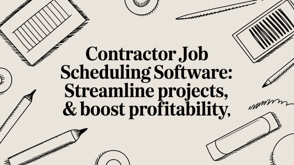 Best Field Management Software Tackon FSM Contractor Job Scheduling Software: Streamline Projects & Boost Profitability | Tackon FSM