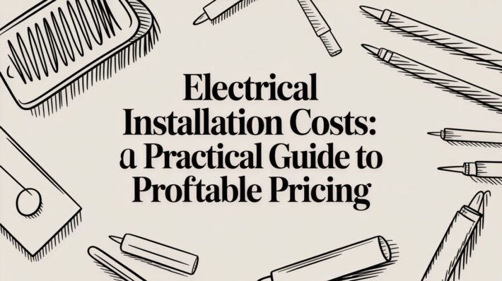 Best Field Management Software Tackon FSM Electrical installation costs: A Practical Guide to Profitable Pricing | Tackon FSM