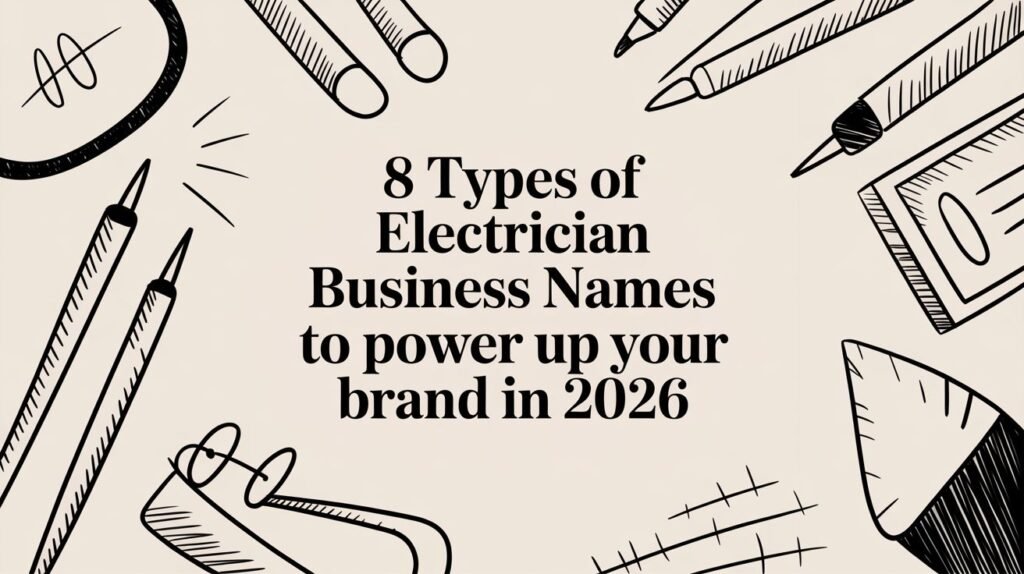 Best Field Management Software Tackon FSM 8 Types of Electrician Business Names to Power Up Your Brand in 2026 | Tackon FSM