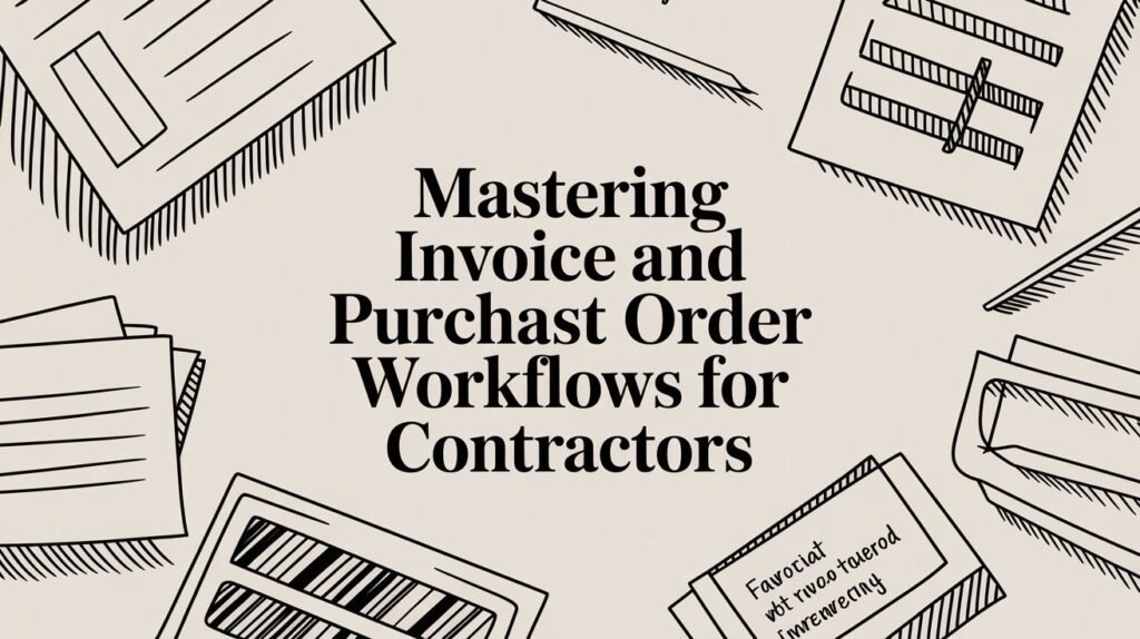 Best Field Management Software Tackon FSM Mastering Invoice and Purchase Order Workflows for Contractors | Tackon FSM