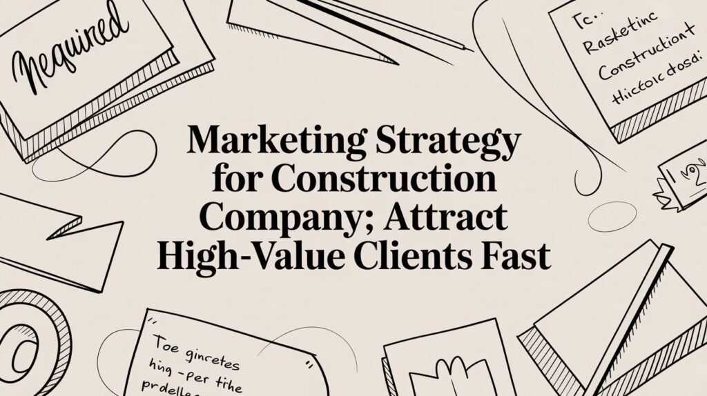 Best Field Management Software Tackon FSM Marketing Strategy for Construction Company: Attract High-Value Clients Fast | Tackon FSM