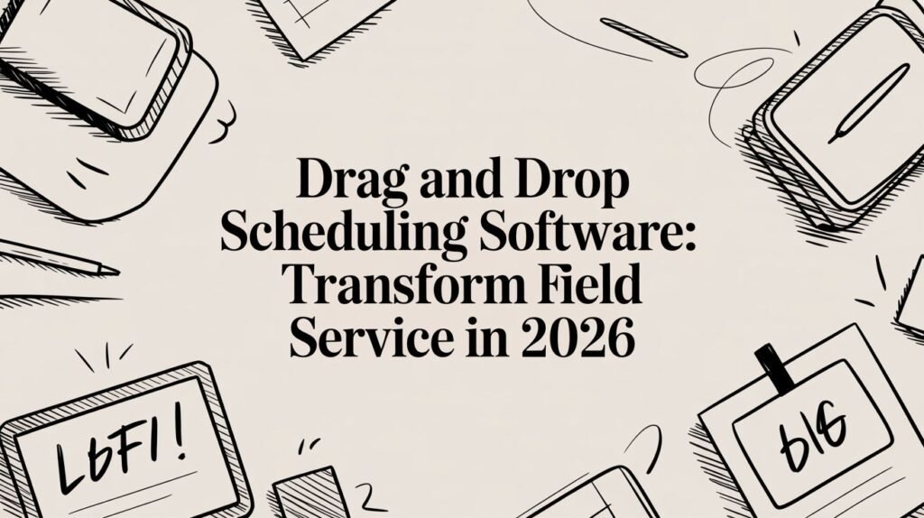 Best Field Management Software Tackon FSM Drag and drop scheduling software: Transform Field Service in 2026 | Tackon FSM
