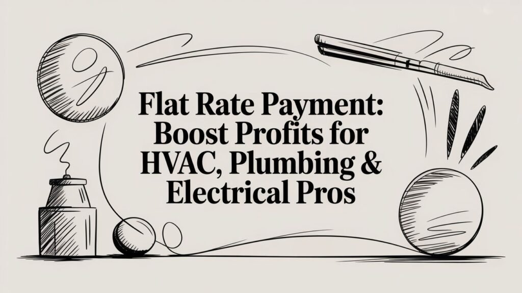 Best Field Management Software Tackon FSM Flat Rate Payment: Boost Profits for HVAC, Plumbing & Electrical Pros | Tackon FSM