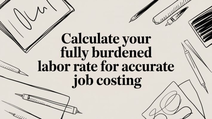 Best Field Management Software Tackon FSM Calculate Your Fully Burdened Labor Rate for Accurate Job Costing | Tackon FSM