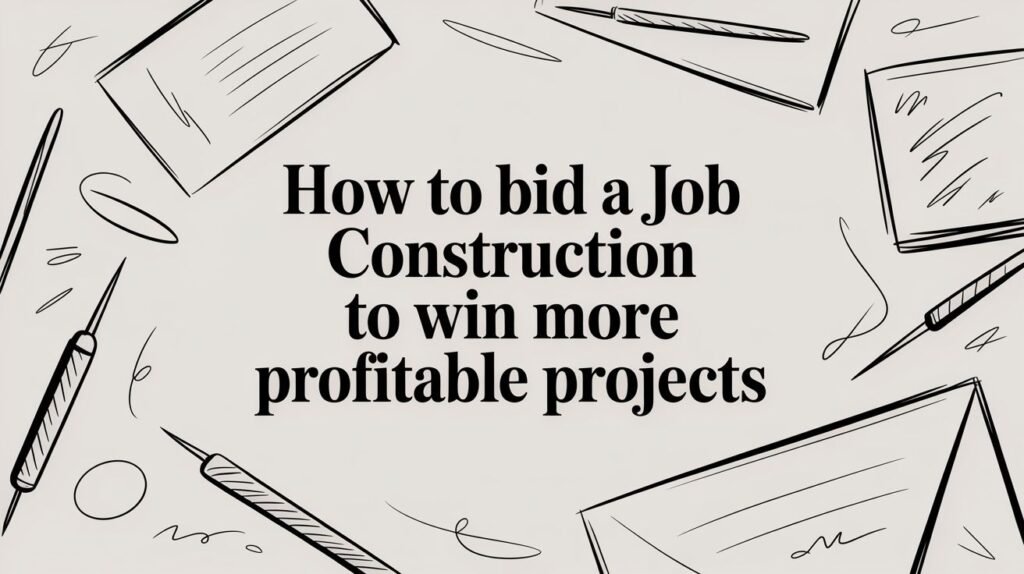 Best Field Management Software Tackon FSM How to Bid a Job Construction to Win More Profitable Projects | Tackon FSM