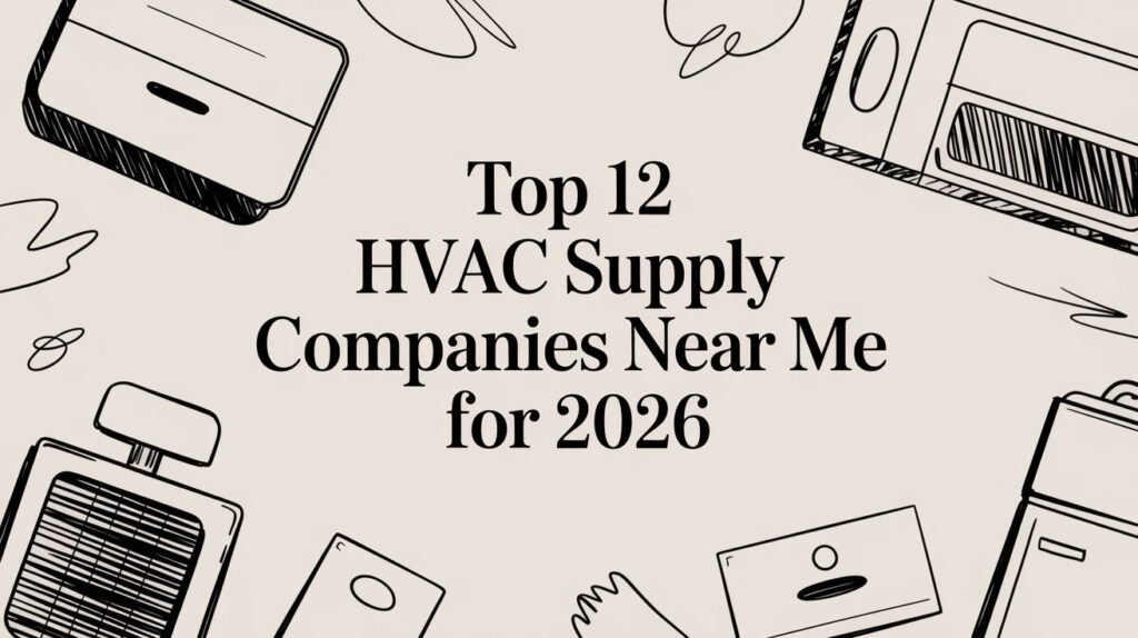 Best Field Management Software Tackon FSM Top 12 HVAC Supply Companies Near Me for 2026 | Tackon FSM