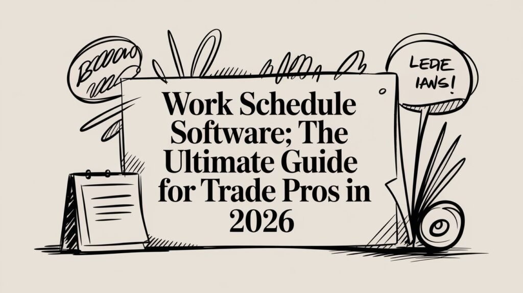 Best Field Management Software Tackon FSM Work Schedule Software: The Ultimate Guide for Trade Pros in 2026 | Tackon FSM